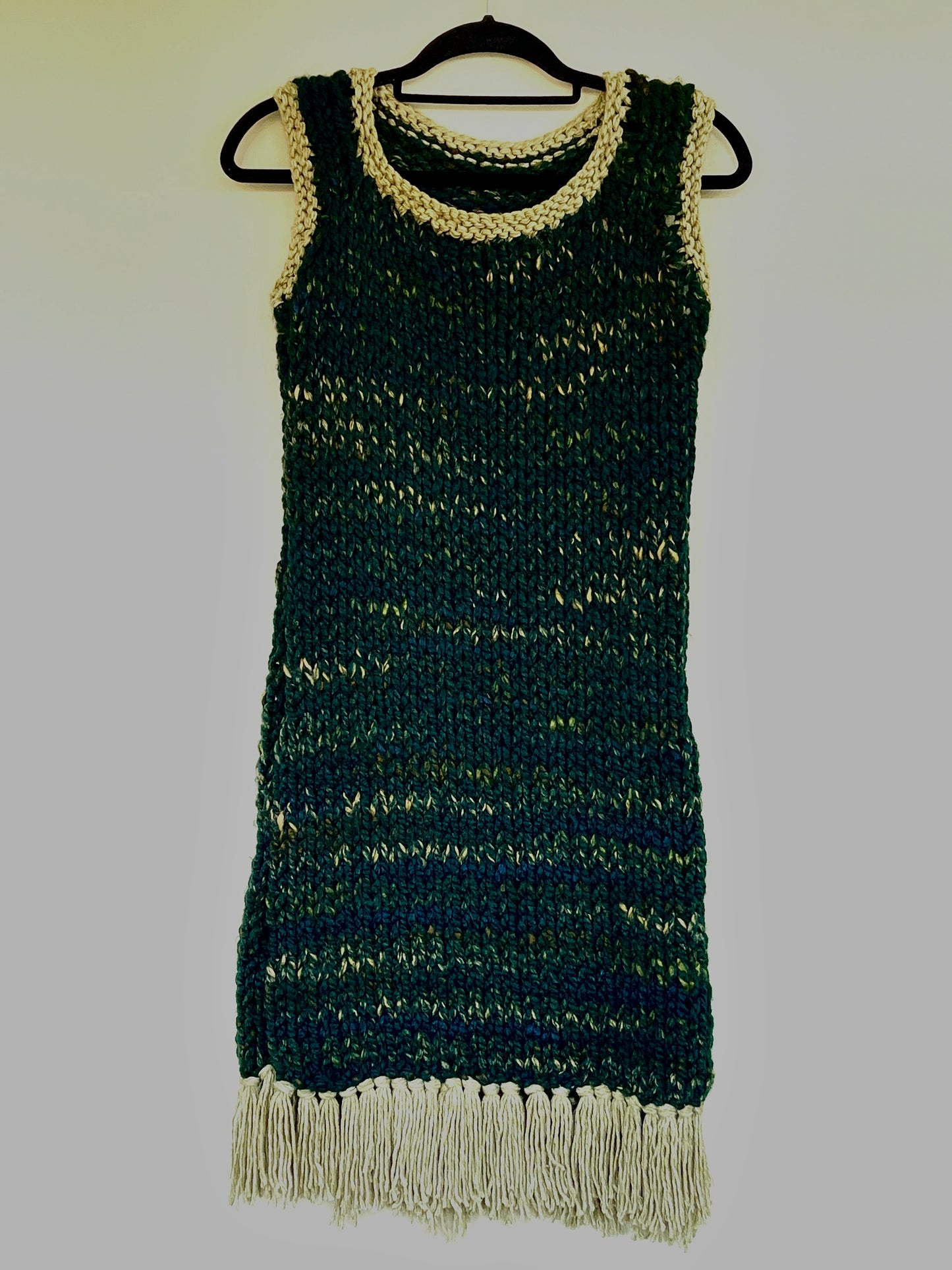 Hand Knitted, Tunic Dress - Women's 14