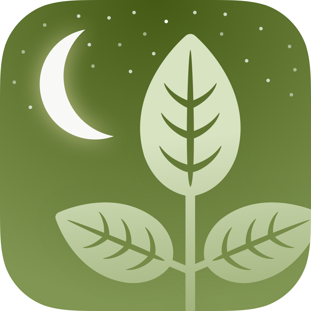 Logo for Thun Growing App details in the back of the book