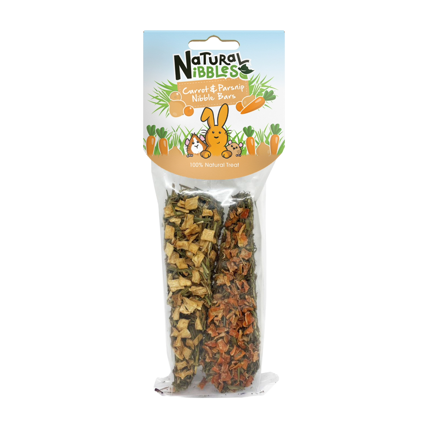 Carrot & Parsnip Nibble Bars 2pk