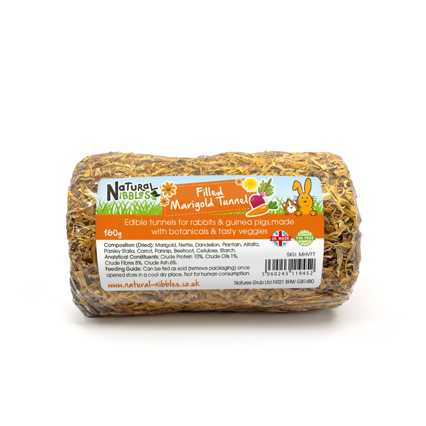 Filled Marigold Tunnel