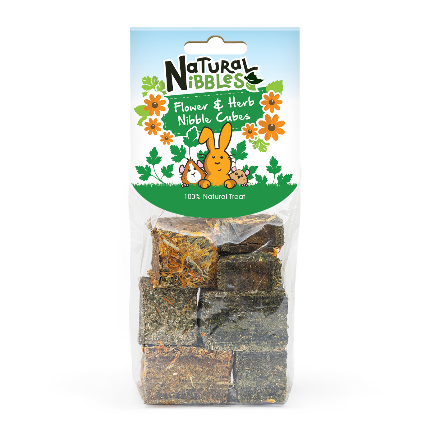 Flower & Herb Nibble Cubes 250g