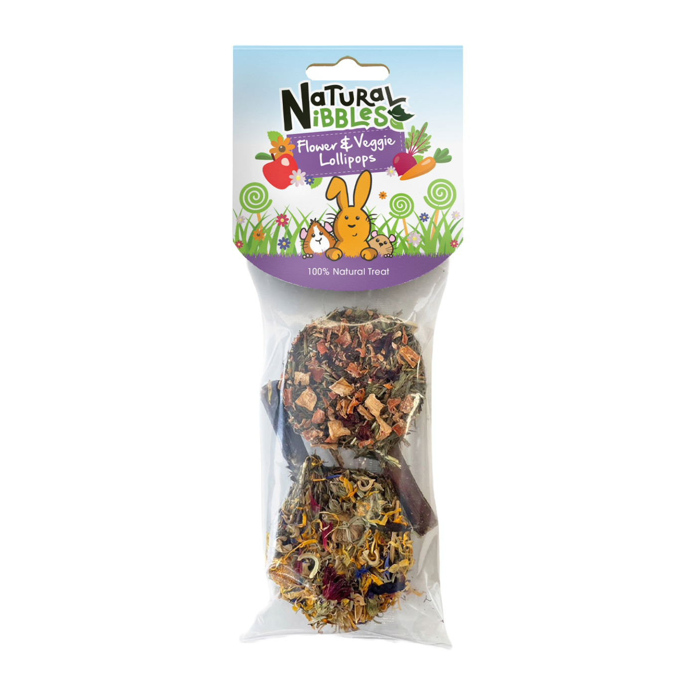 Flower & Veggie Lollipops 2pk