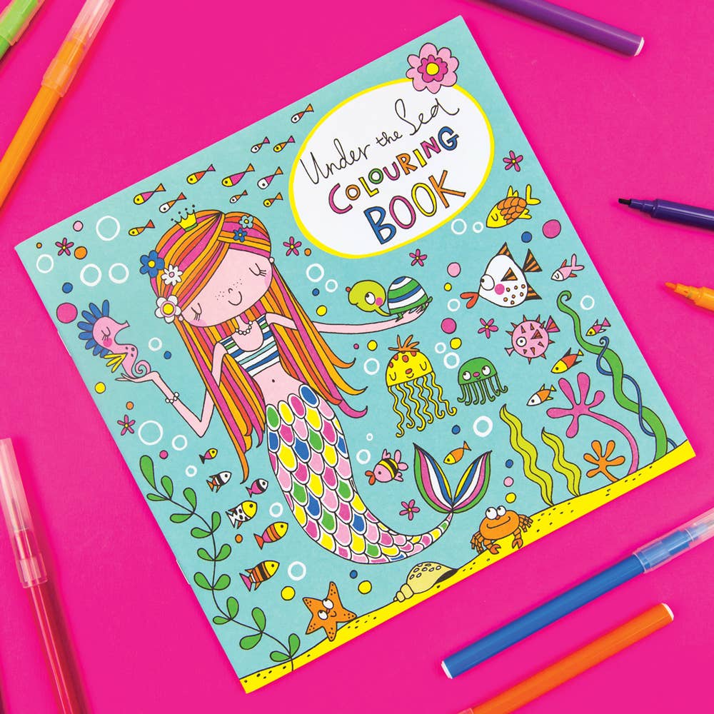 Children’s Under the Sea Mermaid Colouring Book