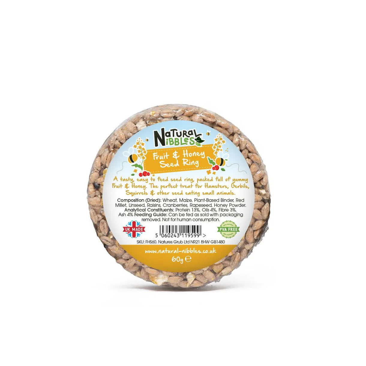 Fruit & Honey Seed Ring 60g