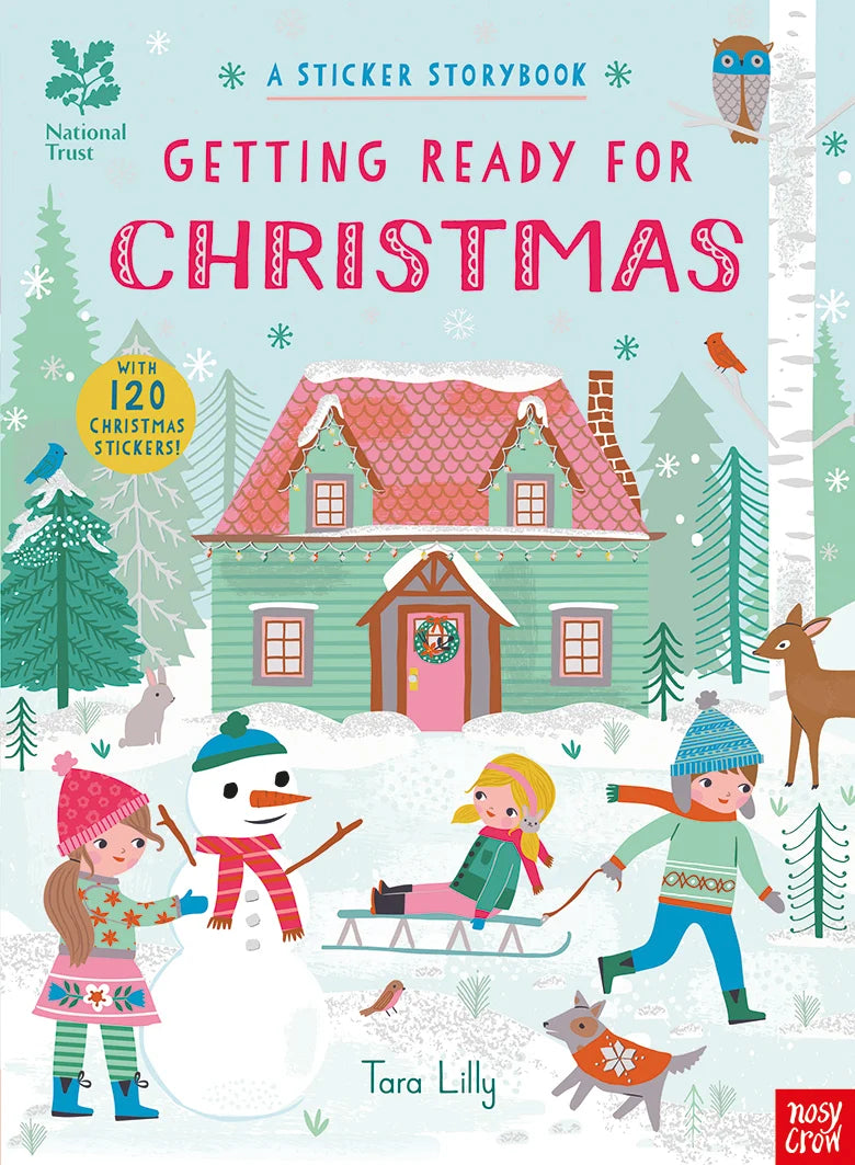 Getting Ready For Christmas | National Trust Sticker Storybook