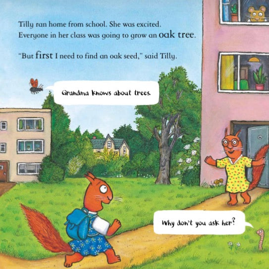 Tilly Plants a Tree Book back cover