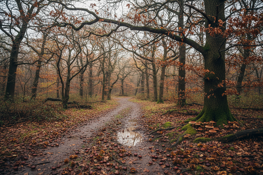 A path forward into the future, but also holds that we are on the path and have come from the path of our past