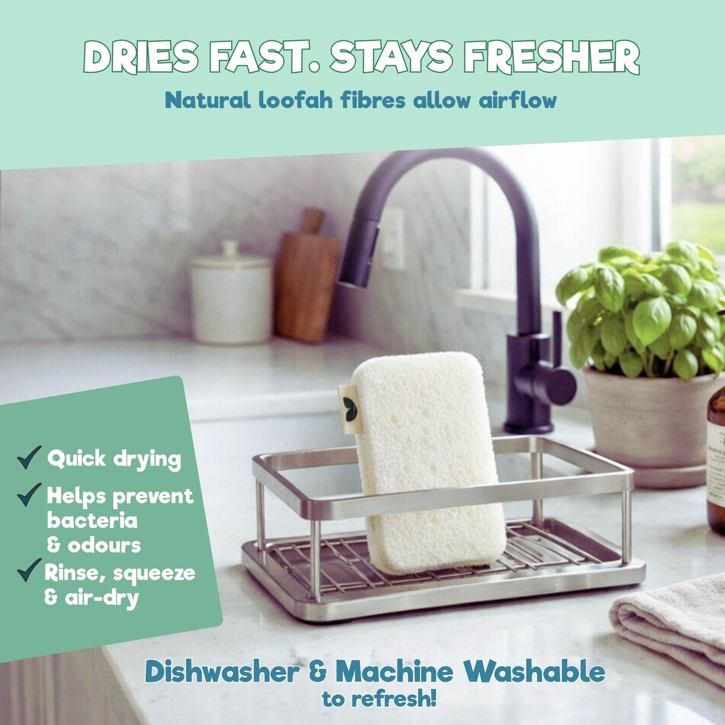 Eco Sponges - Loofah Scourer
