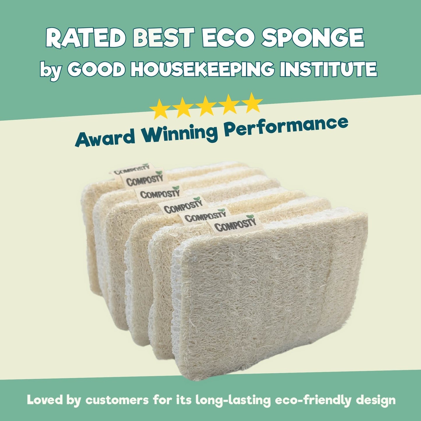 Eco Sponges - Loofah Scourer