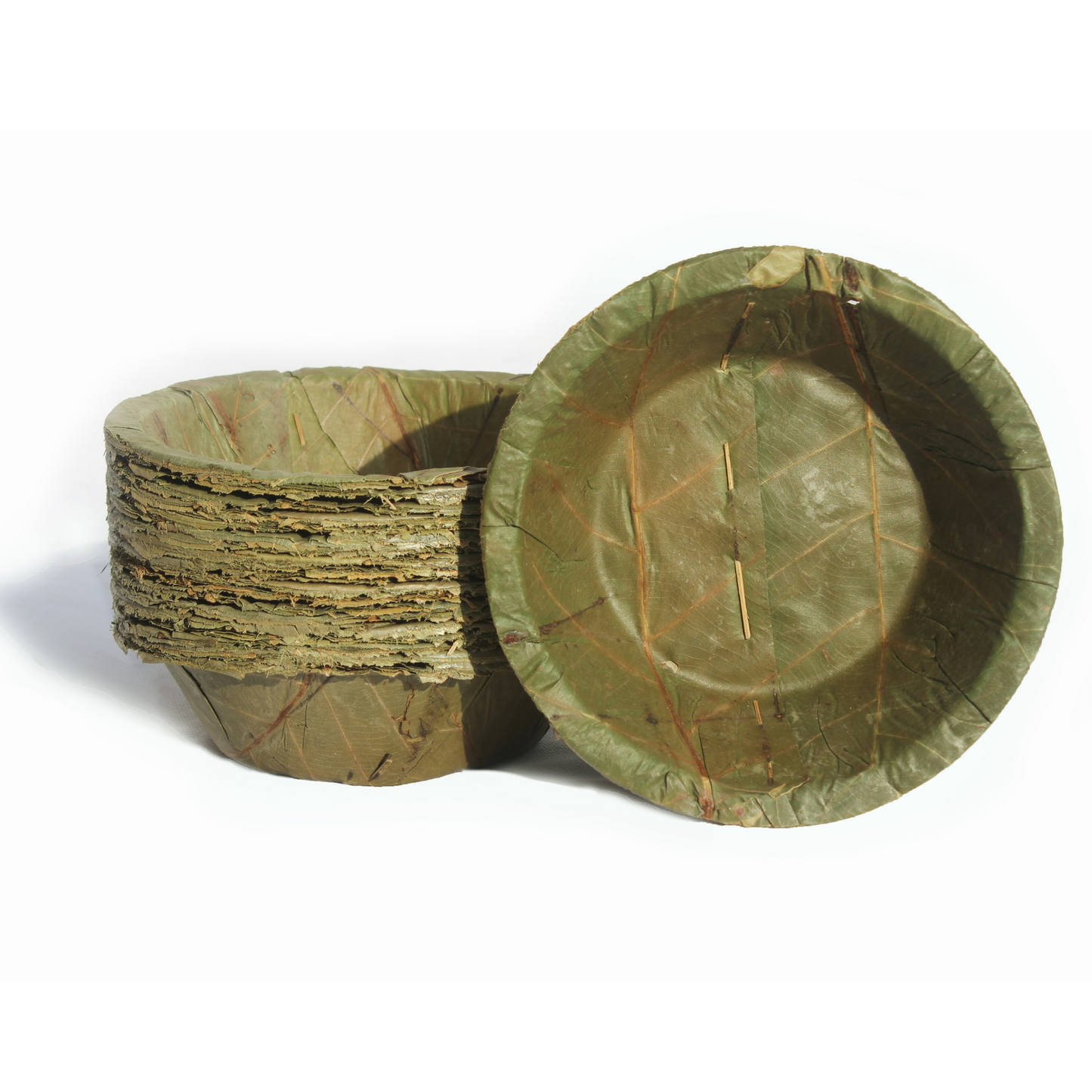 Disposable Sal Leaf BOWLS - SMALL 15cm / 6“ Ø