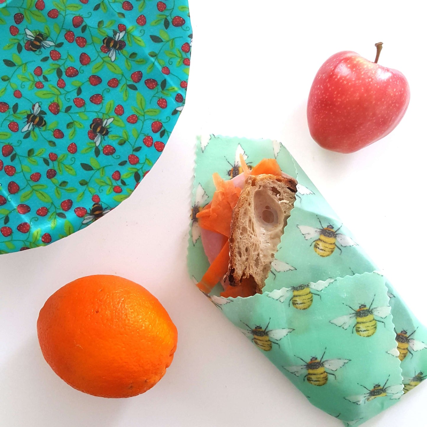 Beeswax Wraps - Beetastic - Handmade | Set of 2 Large