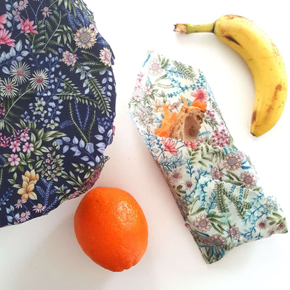 Beeswax Wraps - Botanical - Handmade | Set of 2 Large