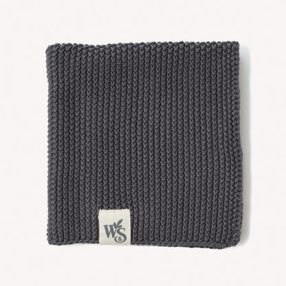 Organic Cotton, Knitted Dishcloth | Various Colours