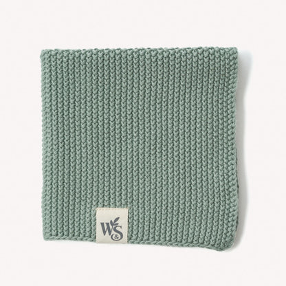 Organic Cotton, Knitted Dishcloth | Various Colours