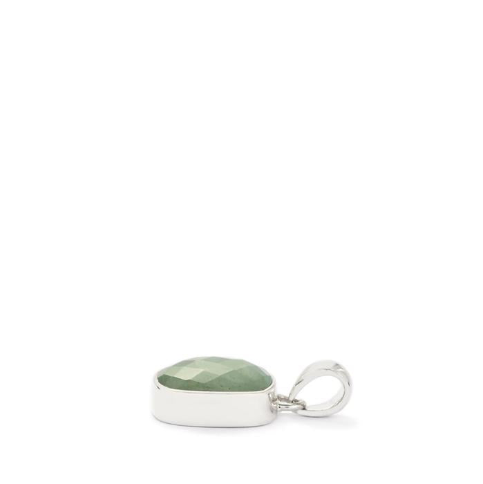 Brazilian Aquamarine Pendant - Sterling Silver Mounted, Genuine 12.50ct | Limited Edition