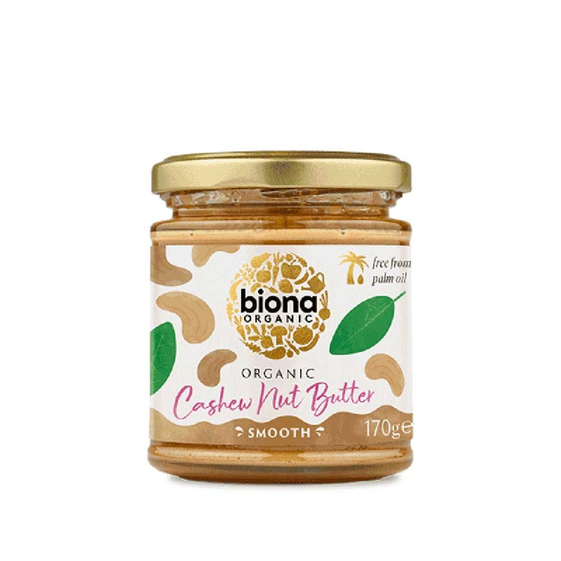 *Biona Organic Cashew Butter – 170g | Smooth