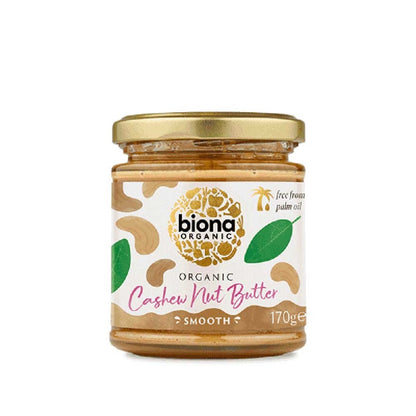 *Biona Organic Cashew Butter – 170g | Smooth