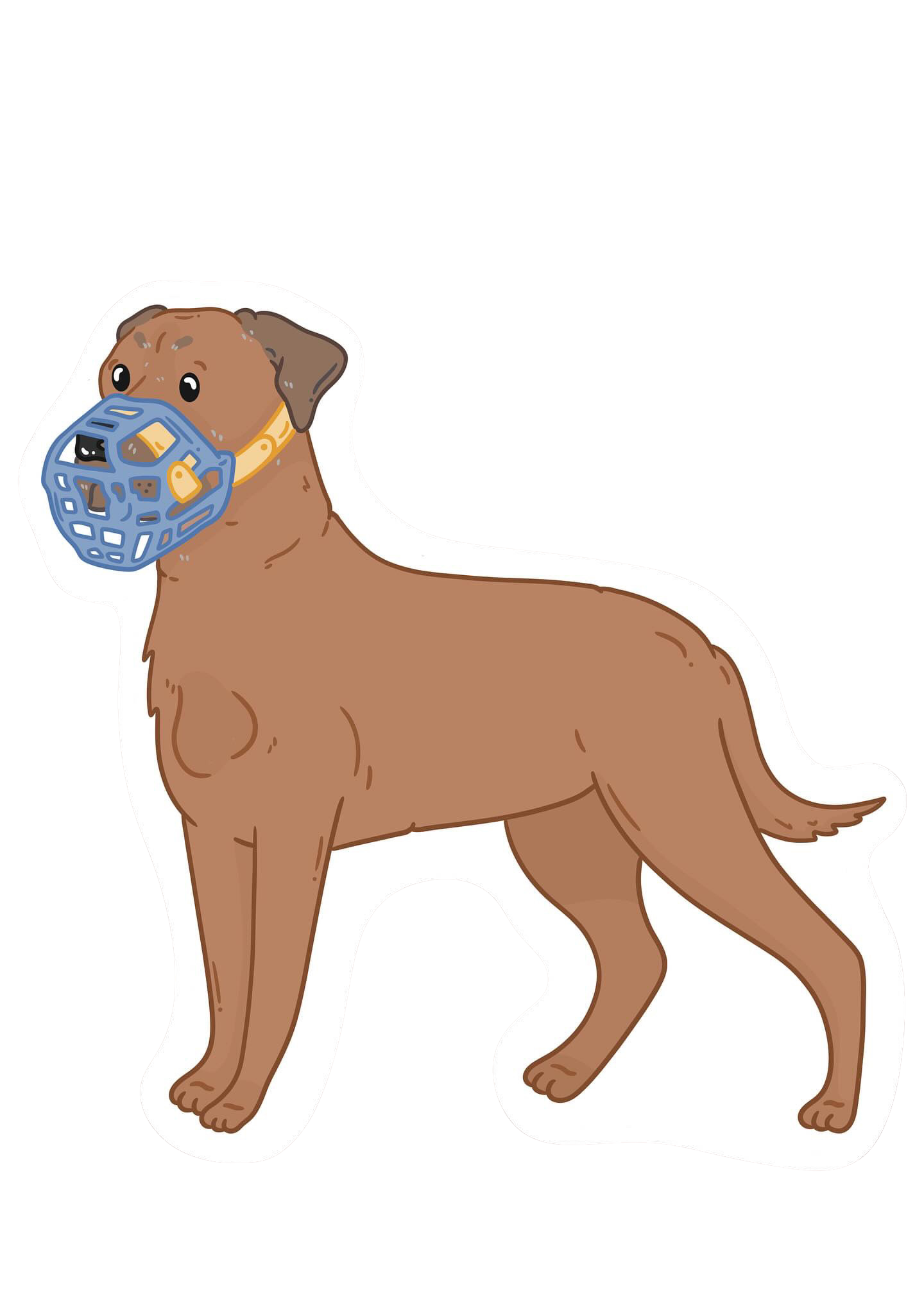 Size Mitzy Dog Muzzle