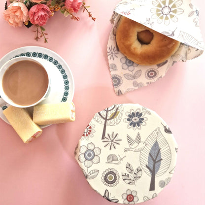 Beeswax Wraps - Scandi - Handmade | Set of 3