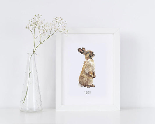 Fine Art Print, Bunny | sizes & frame options