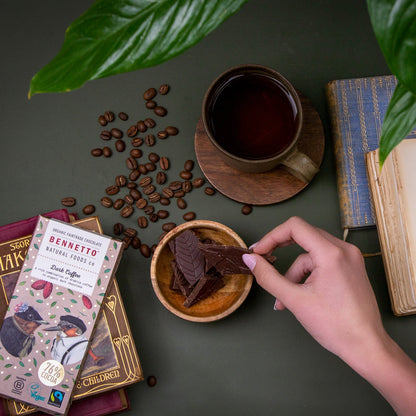 Organic Chocolate Bar - Dark Coffee 76
