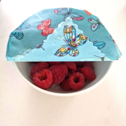 Beeswax Wraps - Butterflies - Handmade | Set of 3