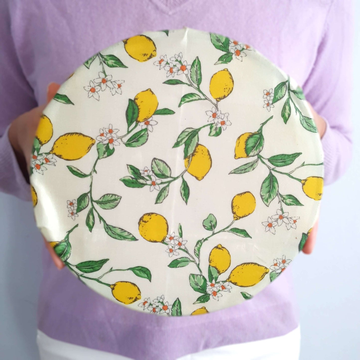 Beeswax Food Wraps - Handmade - Italian Kitchen | Set of 2 Large