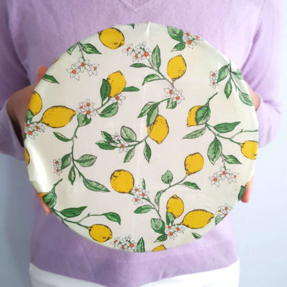 Beeswax Food Wraps - Handmade - Italian Kitchen | Set of 2 Large
