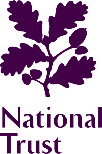 Logo of U.K. Charity the National Trust , showing oaks leaves and acorns 