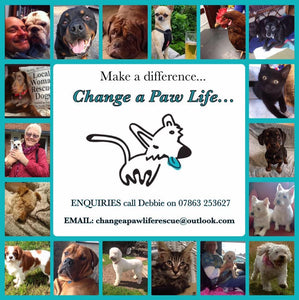 Rescue - Change a Paw Life - Logo