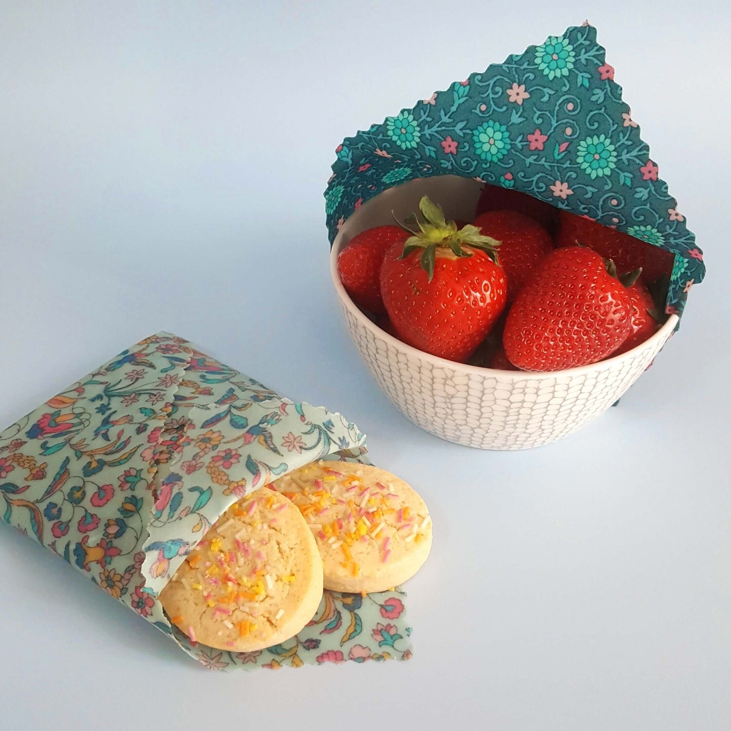 Beeswax Wraps - Liberty Fabric - Handmade | Set of 3