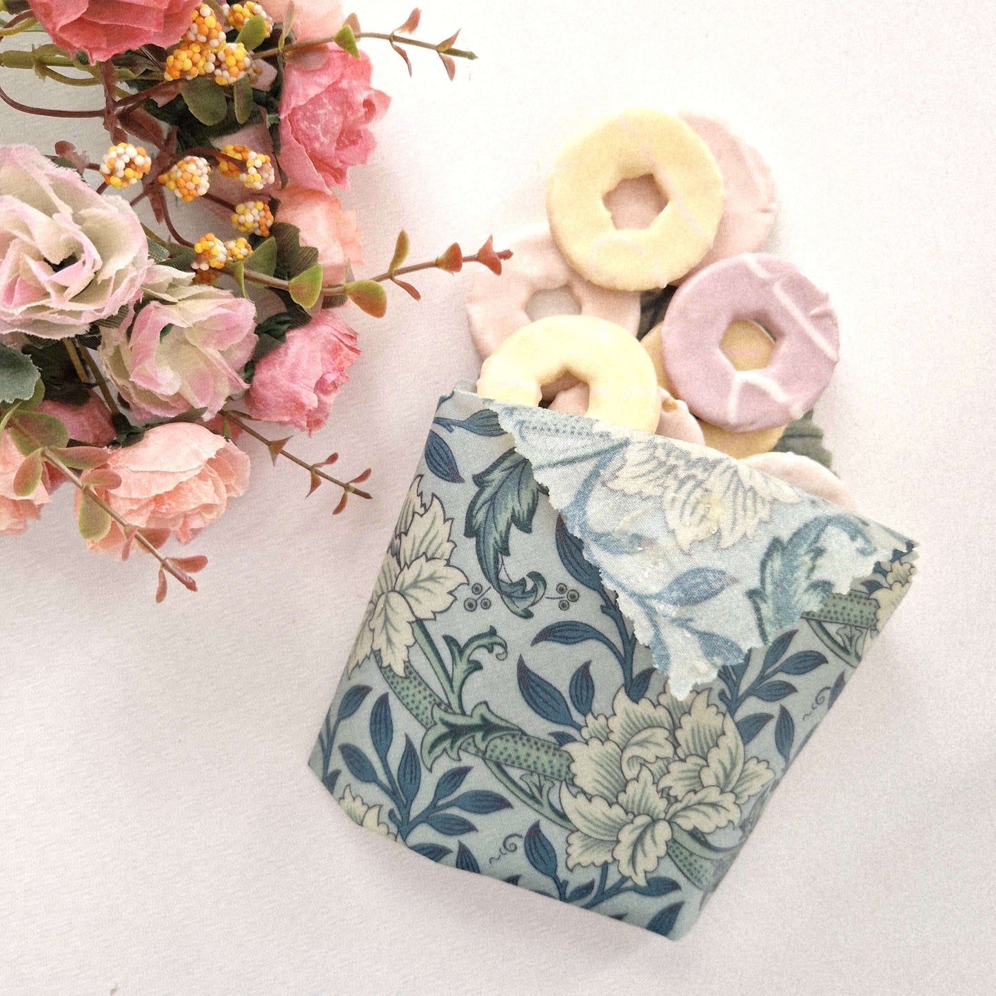Beeswax Wraps - William Morris - Handmade | Set of 3