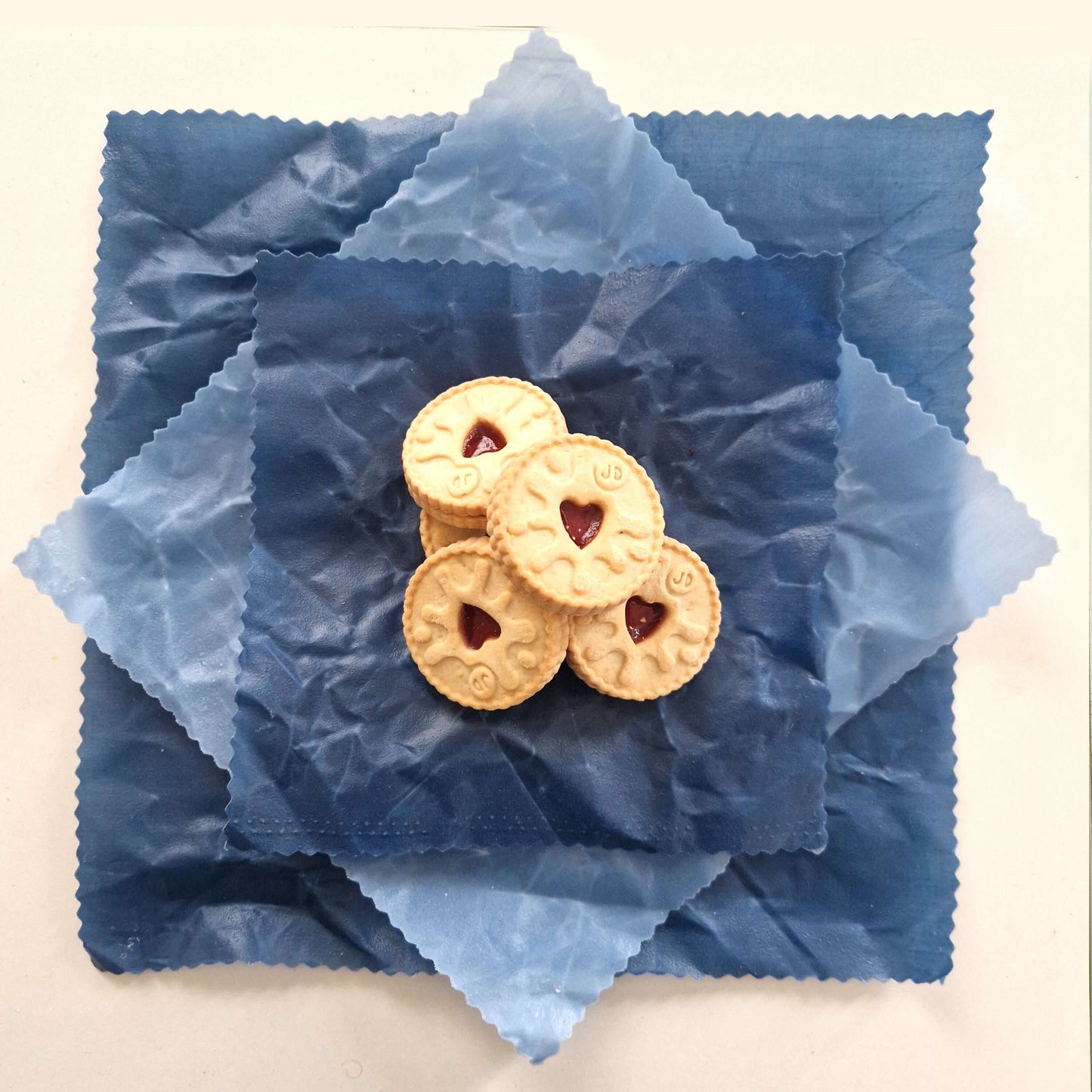 Beeswax Wraps - Earth Tones Sky - Handmade | Set of 3