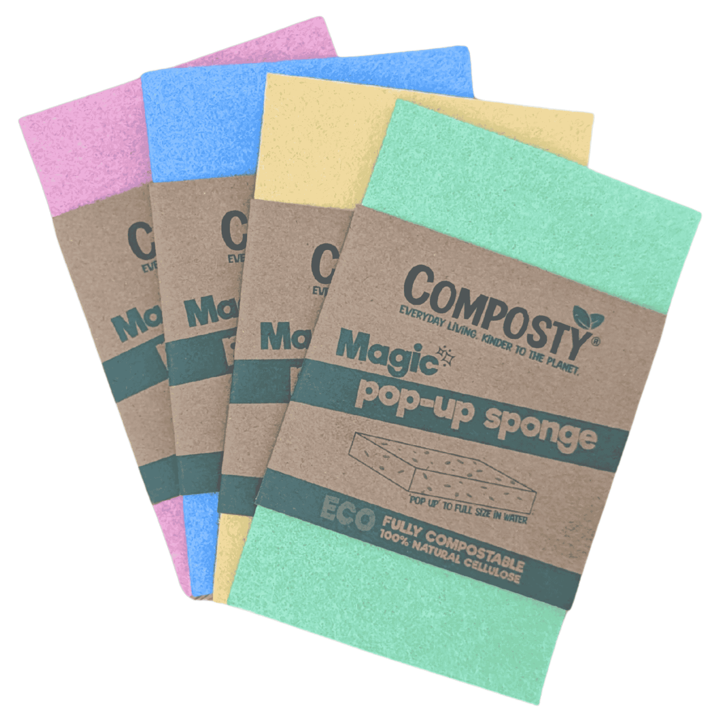 Eco Sponges, Magic ‘Pop-Up’