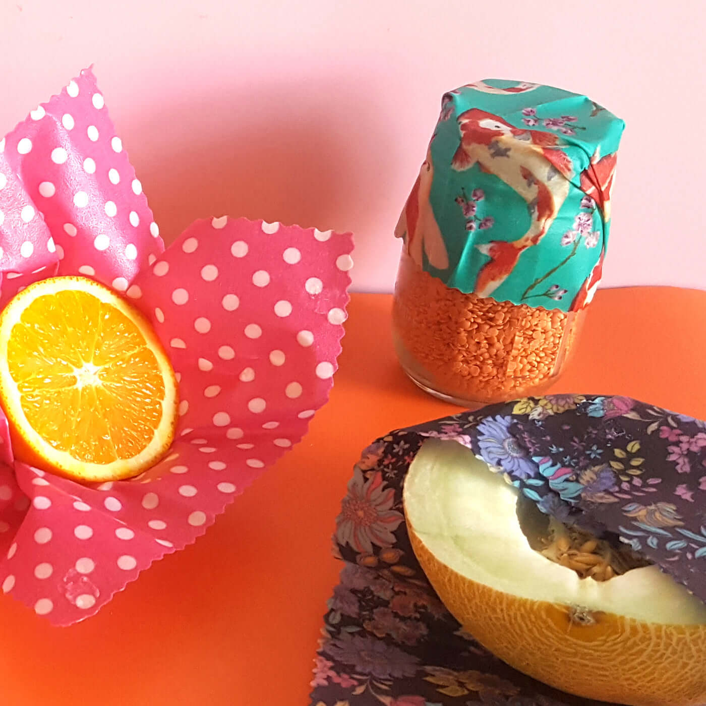 Beeswax Wraps - End of Stock Bargain - Handmade | Set of 3