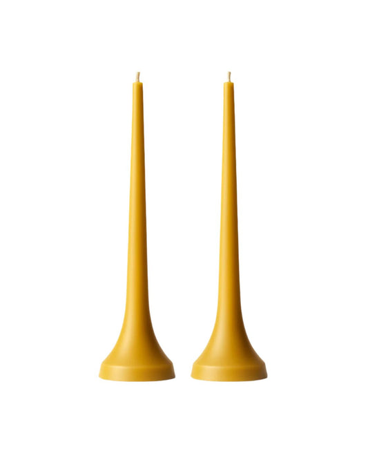 Beeswax Candles - Double Dinners | 6hr bt
