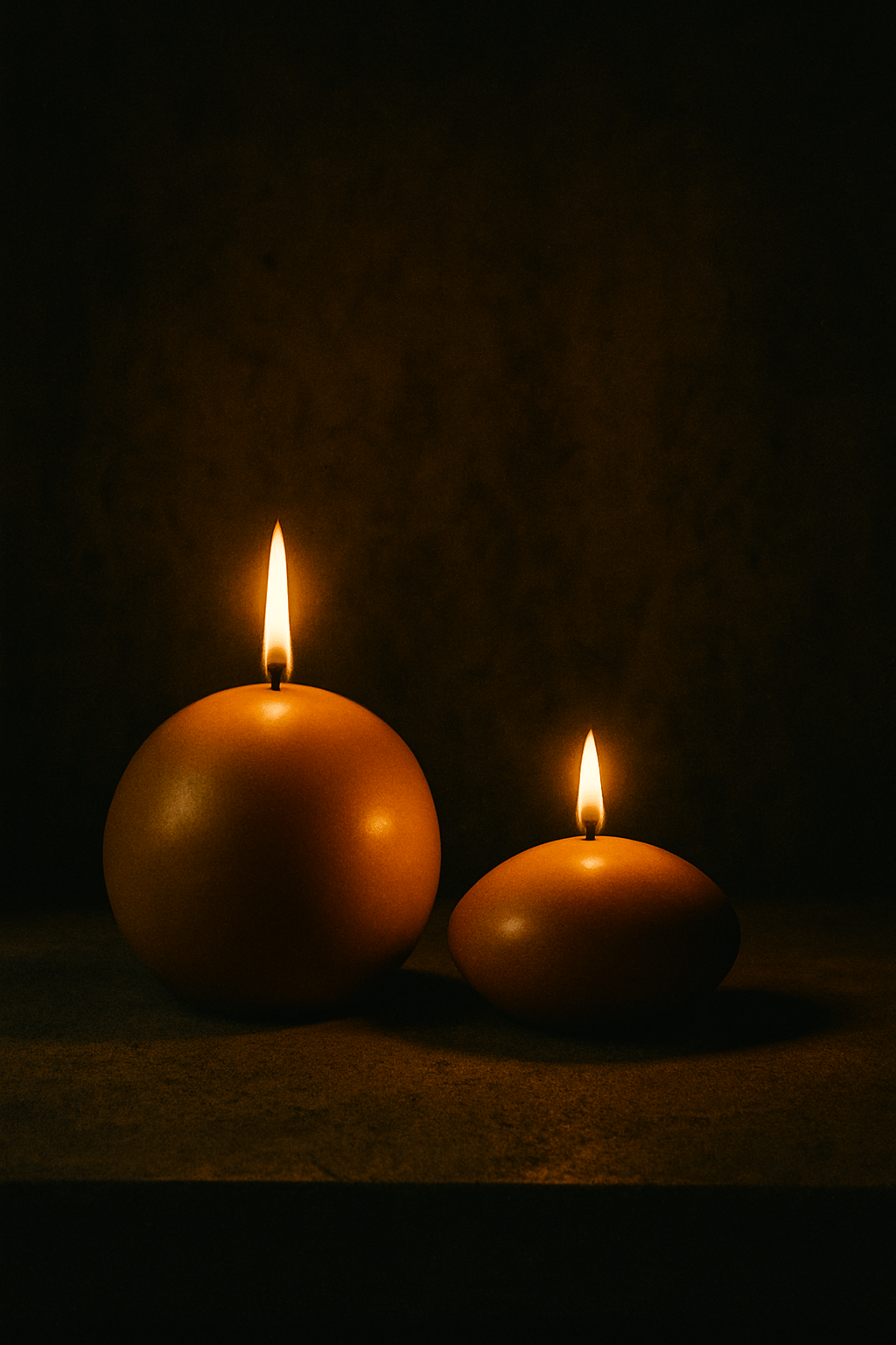 Beeswax Candles - Ball & Ellipse | 18hr bt