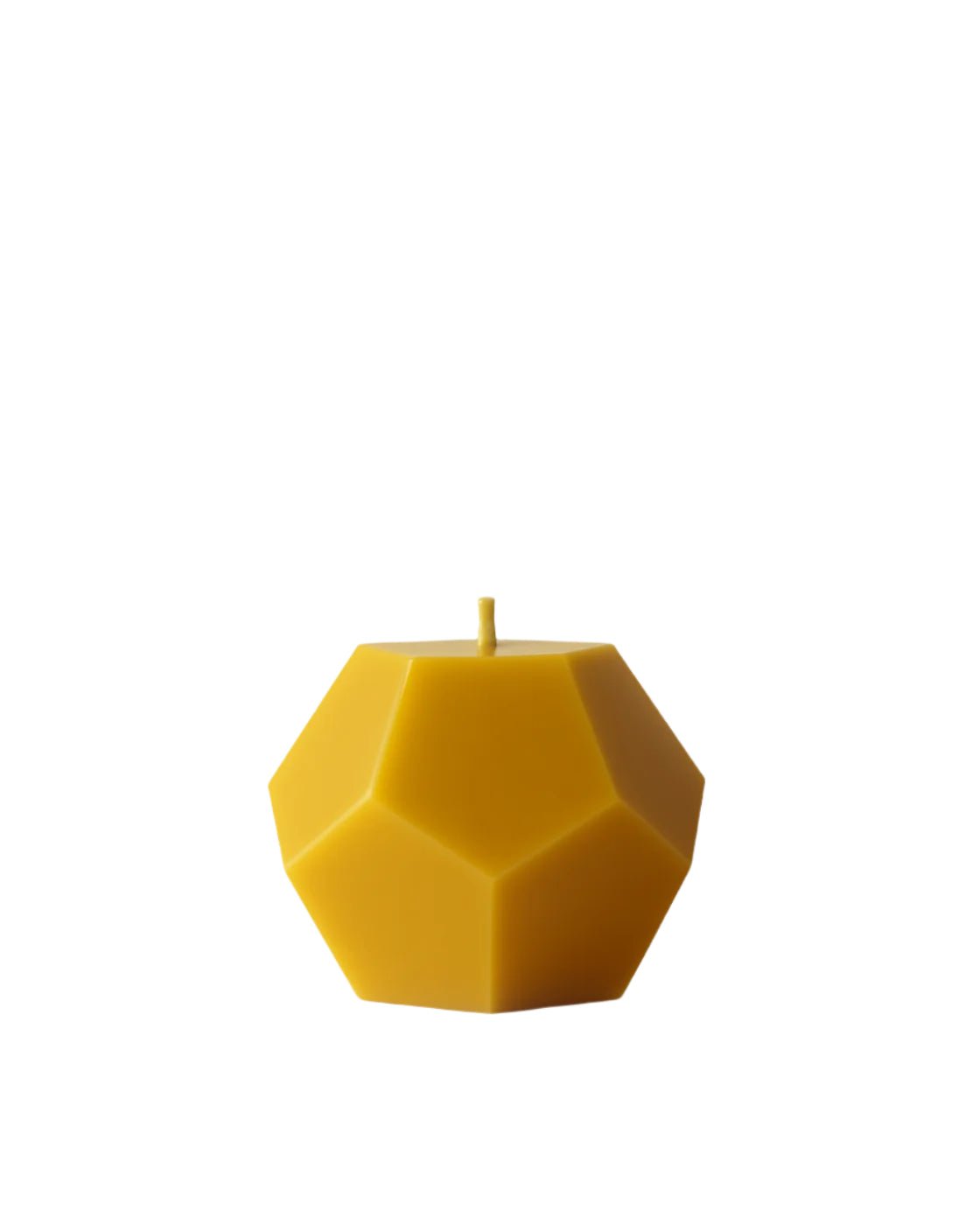 Beeswax Candle -  Dodecahedron | 36hr bt