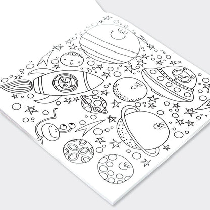 Children’s Adventures in Space Colouring Book for Creative Kids