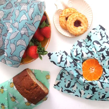 Beeswax Wraps - Wings - Handmade | Set of 3