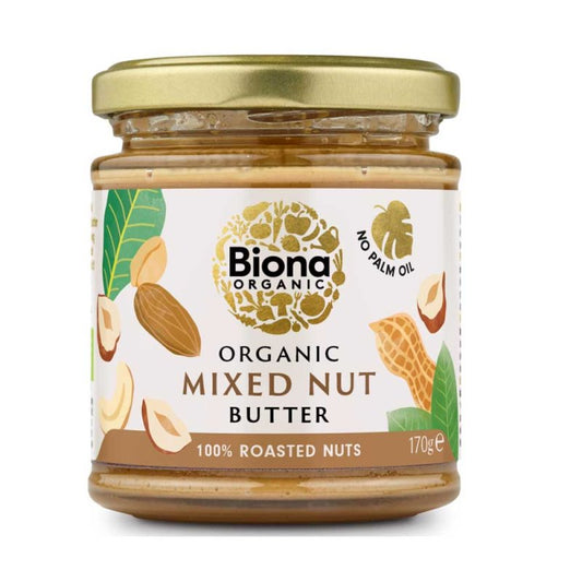 *Biona Organic Mixed Nut Butter - 170g
