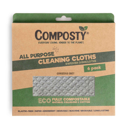 Eco Cloths, All-Purpose Swedish Dishcloths | 6 Pack