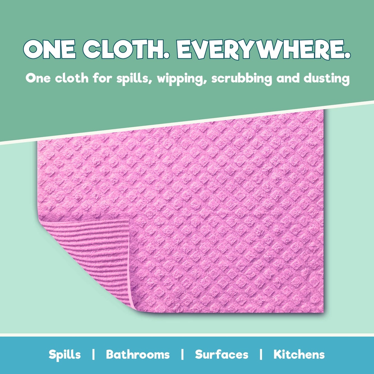 Eco Cloths, All-Purpose Swedish Dishcloths | 6 Pack