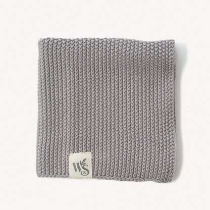 Organic Cotton, Knitted Dishcloth | Various Colours