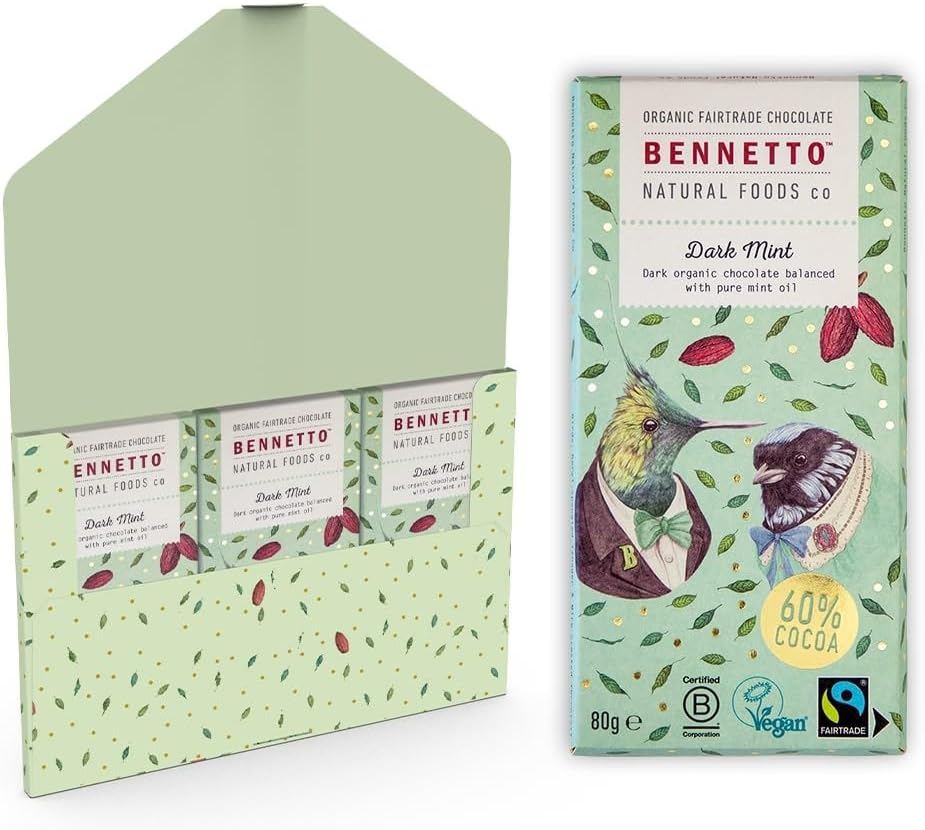 Organic Chocolate Bar - Dark Mint 60