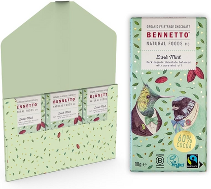 Organic Chocolate Bar - Dark Mint 60