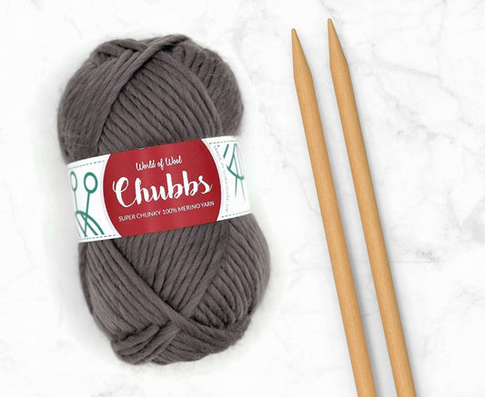 Pewter Merino Super Chunky Weight
