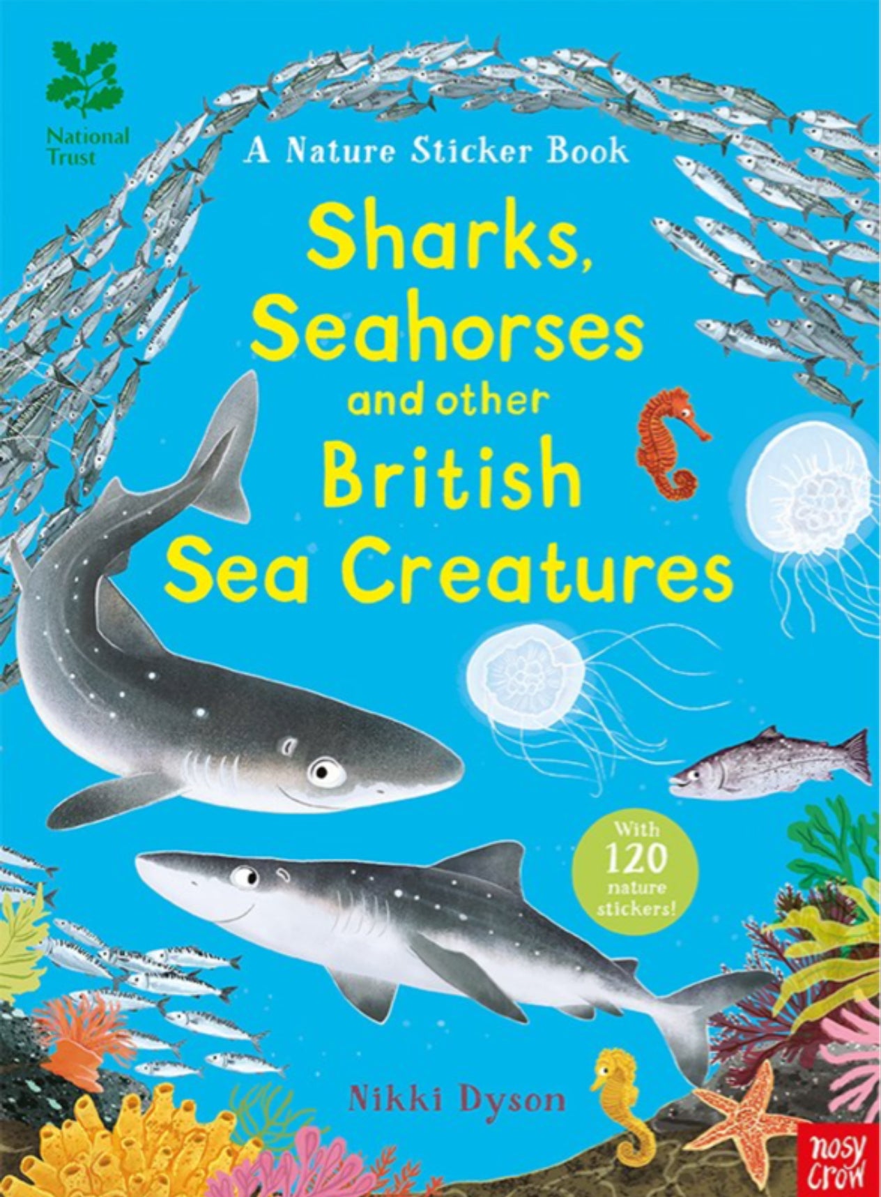 Book - Sharks, Seahorses and other British Sea Creatures - front cover