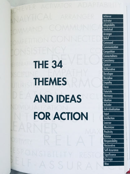 Book - The 34 Themes & Ideas for Action