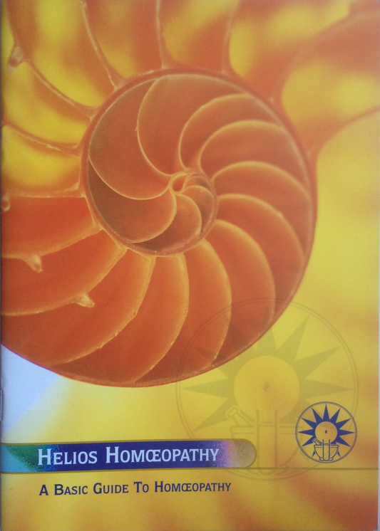 Booklet - A Basic Guide To Homoeopathy - front cover
